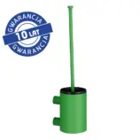 Szczotka do WC Merida Stella Green Line zielona ze ściennym uchwytem