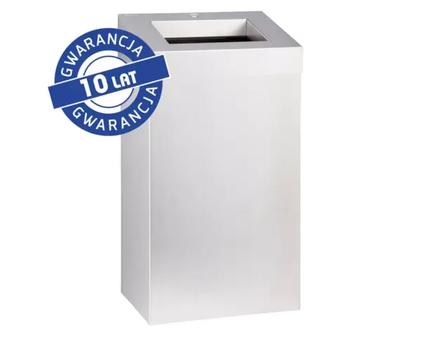 Otwarty kosz na odpady MERIDA STELLA 45 l stal matowa