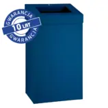 Otwarty kosz na odpady MERIDA STELLA BLUE LINE 45 l niebieski