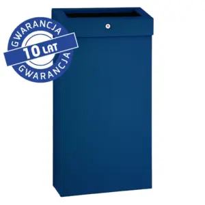 Otwarty kosz na odpady Merida Stella Slim Blue Line 15 l niebieski