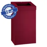 Otwarty kosz na odpady MERIDA STELLA RED LINE 45 l czerwony