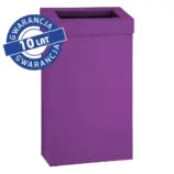 Otwarty kosz na odpady MERIDA STELLA SLIM VIOLET LINE 27 l fioletowy