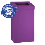 Otwarty kosz na odpady MERIDA STELLA VIOLET LINE 45 l fioletowy