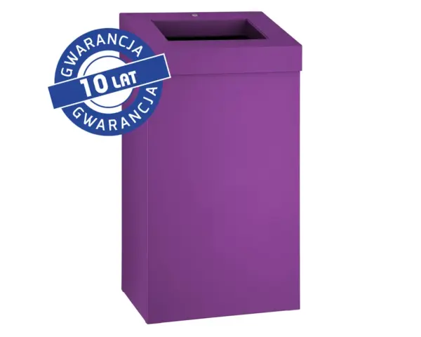 Otwarty kosz na odpady MERIDA STELLA VIOLET LINE 45 l fioletowy