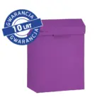 Kosz na odpady do damskich toalet Merida Stella Violet Line 4,5 l fioletowy