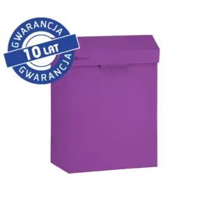 Kosz na odpady do damskich toalet Merida Stella Violet Line 4,5 l fioletowy