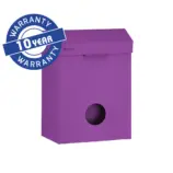 Kosz MERIDA STELLA VIOLET LINE z pojemnikiem na torebki higieniczne