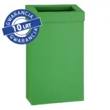 Otwarty kosz na odpady MERIDA STELLA SLIM GREEN LINE 27 l zielony