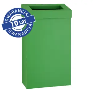 Otwarty kosz na odpady MERIDA STELLA SLIM GREEN LINE 27 l zielony