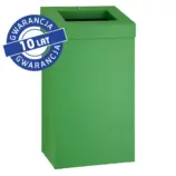 Otwarty kosz na odpady Merida Stella Green Line 45 l zielony