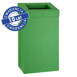 Otwarty kosz na odpady Merida Stella Green Line 45 l zielony