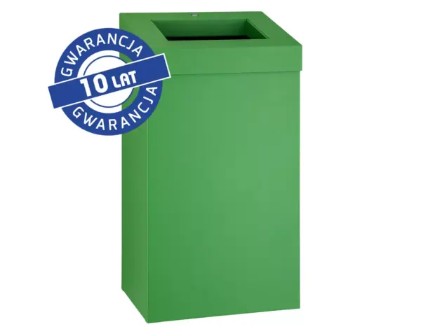 Otwarty kosz na odpady Merida Stella Green Line 45 l zielony