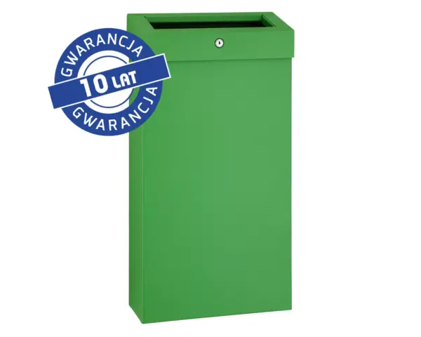 Otwarty kosz na odpady Merida Stella Slim Green Line 15 l zielony
