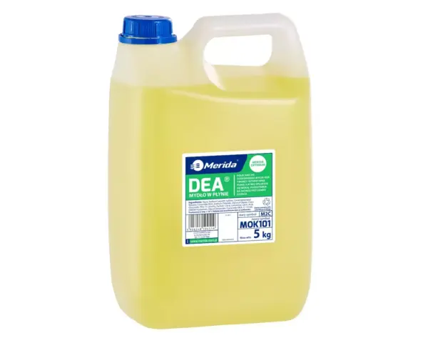 Mydło w płynie Merida Dea cytrynowe w kanistrze 5 kg