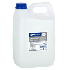 Białe mydło w płynie Merida Castor, kanister 5 kg