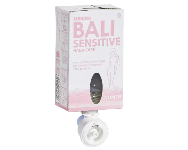 Wkład 700 g mydła w piance Merida BALI Sensitive Women – zapach damskich perfum.