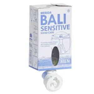 Mydło w piance Merida BALI Sensitive Men, wkład 700 g, ~2000 porcji; zapach męskich perfum.