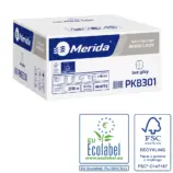 Papier toaletowy bez gilzy Merida Classic Ecolabel, biały, jednowarstwowy