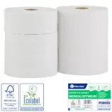 Papier toaletowy Merida Optimum POB103, biały, 210 m (Ø 23 cm), 2-warstwowy; 6 szt.