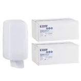 Pojemnik na papier toaletowy w listkach MERIDA HARMONY za 1 zł netto przy zakupie 2 kartonów papierów toaletowych MERIDA PREMIUM PPB401 (9 600 listków)