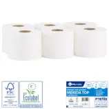 Papier toaletowy Merida Top Center Pull biały dwuwarstwowy 120 m