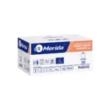 Ręczniki papierowe w roli z adaptorem, MERIDA TOP AUTOMATIC MINI, trzywarstwowe, białe, średnica 16 cm, długość 90 m, karton 6 rolek