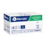 Karton 6 rolek ręczników papierowych MERIDA OPTIMUM MINI białe 140 m Ecolabel