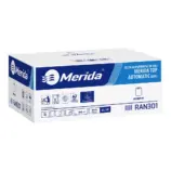 Ręczniki papierowe w roli z adaptorem, MERIDA TOP AUTOMATIC MAXI ECOLABEL, dwuwarstwowe, niebieskie, średnica 19 cm, długość 140 m, karton 6 rolek