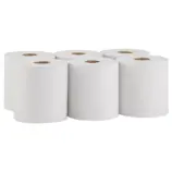 Zgrzewka 6 rolek ręczników papierowych MERIDA ECONOMY z certyfikatem EU Ecolabel