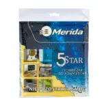 Żółta ściereczka z mikrowłókna powlekanego poliuretanem Merida 5 Star 30x30 cm