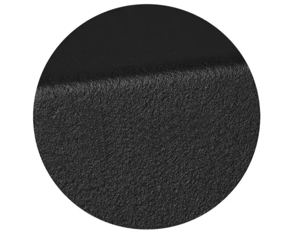 Lustro w ramie metalowej - czarnej MERIDA STELLA BLACK LINE, 50 x 60 cm Powierzchnia lustra Merida Stella Black Line w czarnej ramie 18 mm