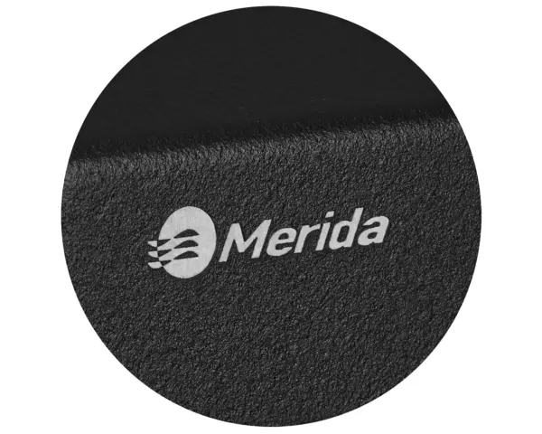 Kosz na odpady otwarty MERIDA STELLA SLIM BLACK LINE, pojemność 27 l, czarny Czarna strukturalna powłoka stali nierdzewnej kosza MERIDA STELLA BLACK LINE