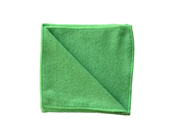 Ściereczka z mikrowłókna, ECONOMY zielona Zielona ściereczka z mikrowłókna Economy 35x35 cm