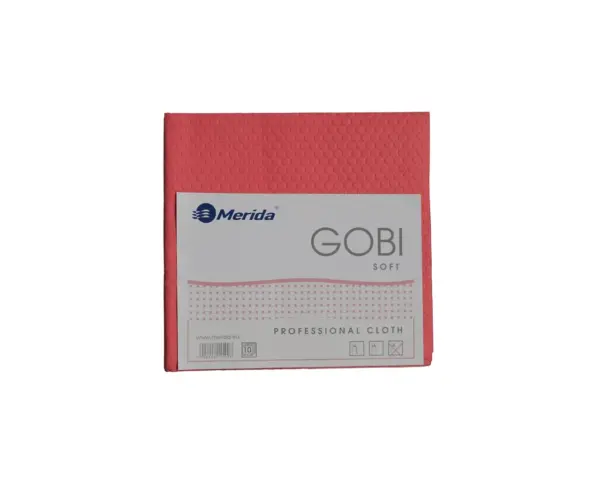 Ściereczki, GOBI SOFT czerwone opak. 10 szt. Czerwone ściereczki Gobi Soft celuloza 70% opakowanie 10 sztuk