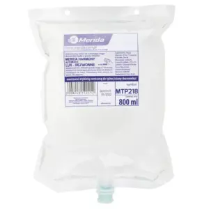 Bezwonne mydło w piance Merida Harmony LUX Automatic (MTP218) – wkład 800 ml, ~2000 porcji; kompatybilne z Harmony i Stella Automatic Slim.