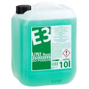 Płyn do mycia podłóg E3 UNI Floor koncentrat kanister 10l