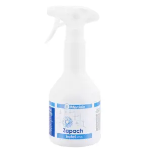 Merida B&H Line – neutralizator zapachów, 600 ml ze spryskiwaczem; do pokoi hotelowych, korytarzy, toalet i palarni.