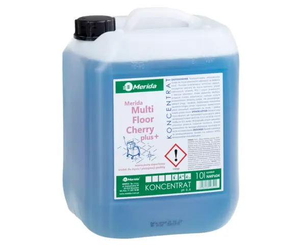 Płyn do mycia podłóg Merida Multi Floor Cherry Plus koncentrat kanister 10 l