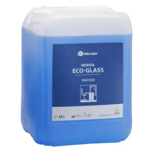 Płyn do mycia szyb Merida Eco-Glass, kanister 10 l, certyfikat Ecolabel