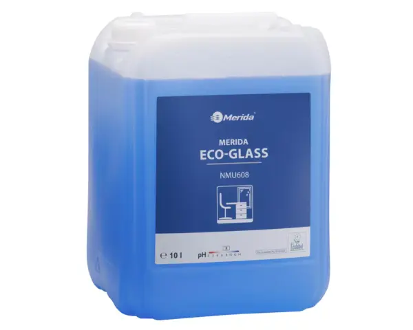 Płyn do mycia szyb, MERIDA ECO-GLASS, kanister 10 l, ECOLABEL Płyn do mycia szyb Merida Eco-Glass, kanister 10 l, certyfikat Ecolabel