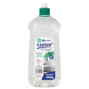 Płyn do mycia naczyń Merida Castus o zapachu mięty, butelka 1000 g