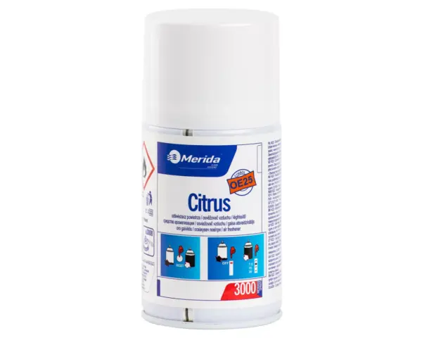 CITRUS - intensywny zapach cytrusów - wymienny wkład do elektronicznych odświeżaczy powietrza Wymienny wkład do odświeżacza powietrza o zapachu cytrusów