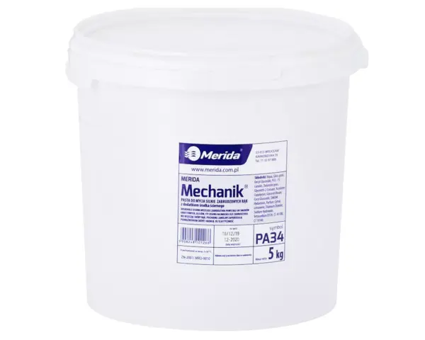 Pasta do mycia rąk Merida Mechanik PA34, wiadro 5 kg