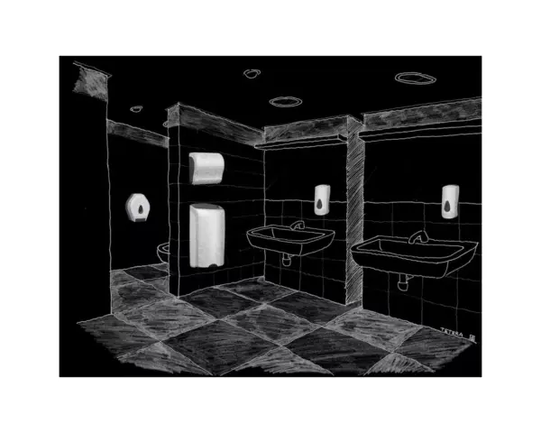 Pojemnik na papier toaletowy w listkach MERIDA UNIQUE PALACE LINE Pojemnik Merida Unique Palace Line mat z ciemnoszarym okienkiem
