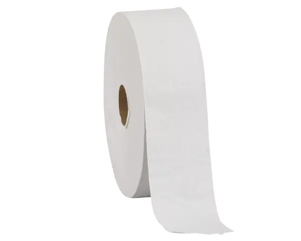 Papier toaletowy MERIDA CLASSIC , biały, średnica 28 cm, długość 480 m, jednowarstwowy, zgrzewka 6 szt., ECOLABEL Rolka papieru toaletowego Merida Classic 480 m średnica 28 cm