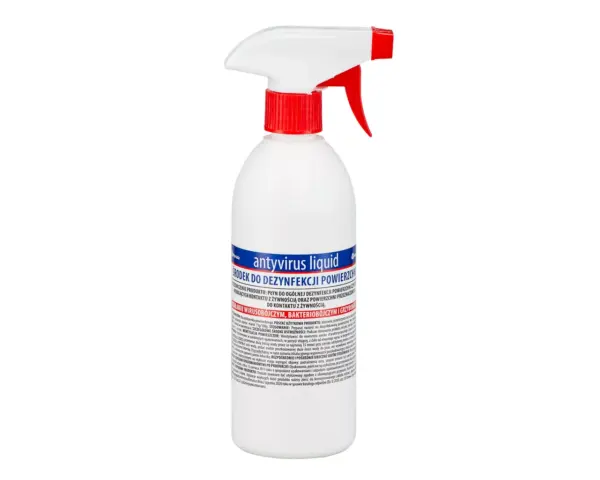 Płyn do dezynfekcji rąk i powierzchni Merida Antyvirus 500 ml ze spryskiwaczem