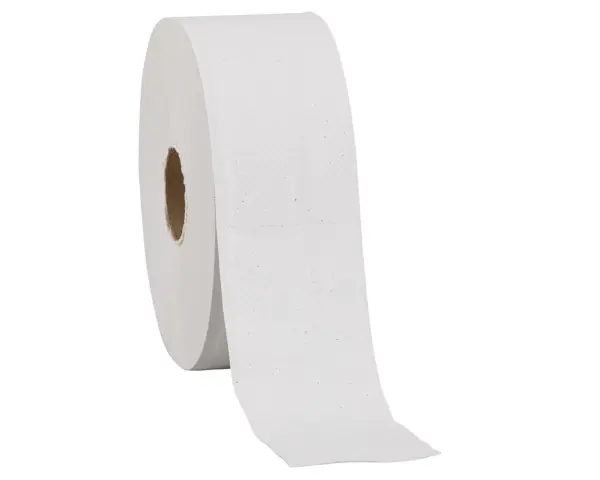 Papier toaletowy MERIDA OPTIMUM, biały, średnica 23 cm, długość 210 m, dwuwarstwowy, zgrzewka 6 szt., ECOLABEL Zgrzewka 6 rolek papieru toaletowego Merida Optimum dwuwarstwowego białego