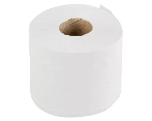Papier toaletowy MERIDA OPTIMUM CENTER PULL biały, średnica 17 cm, długość 120 m, dwuwarstwowy, zgrzewka 6 szt., ECOLABEL Zgrzewka 6 rolek papieru toaletowego Merida Optimum z certyfikatem Ecolabel