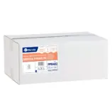 Papier toaletowy w listkach Merida Premium, trzywarstwowy, biały, karton 4800 szt.
