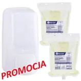 Merida Harmony – komplet z dozownikiem mydła w pianie i 2 wkładami 1000 ml